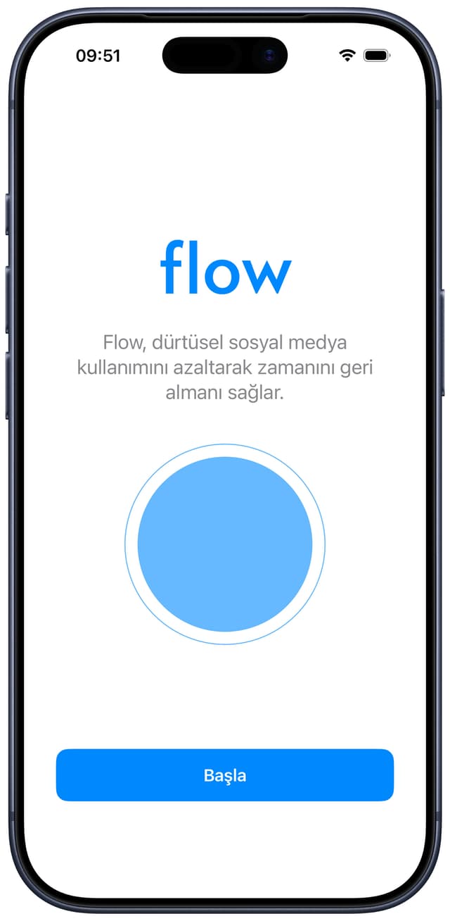 Flow uygulama ekran görüntüsü